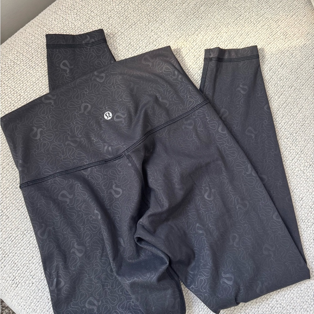 Lululemon Gray Patterned Leggings